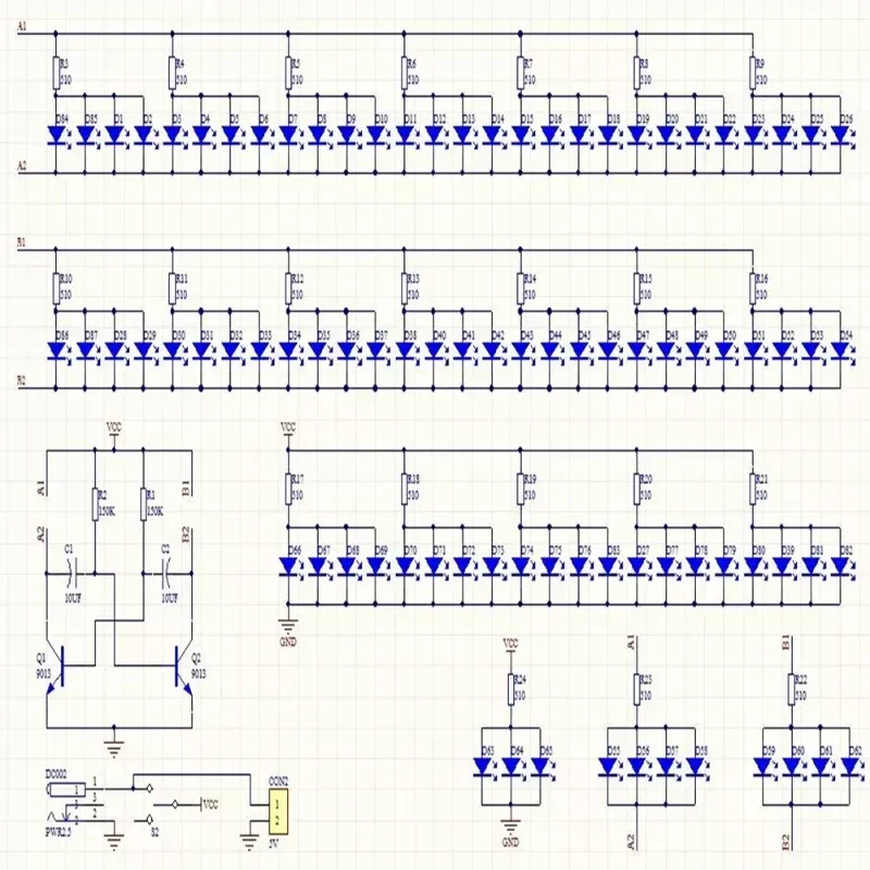 ​ STEM Educational DIY Windglocken-Kit mit 95 LEDs, DC 5 V Netzteil und Lötkomponenten für elektronische Bobbler