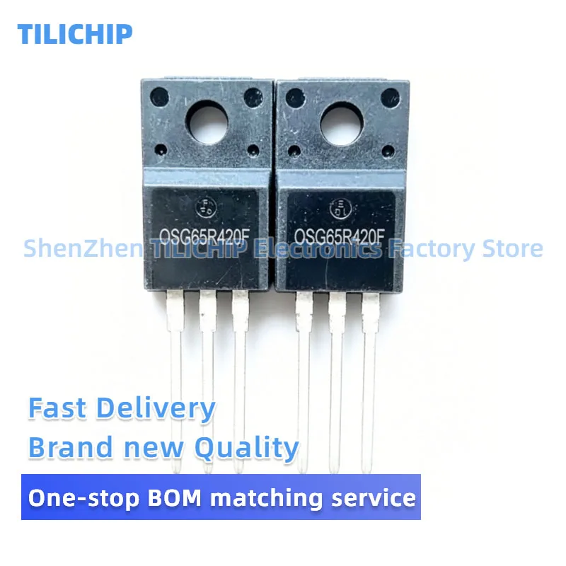 10PCS-20PCS Brand new OSG65R420F MOS TO-220F 650V 10A