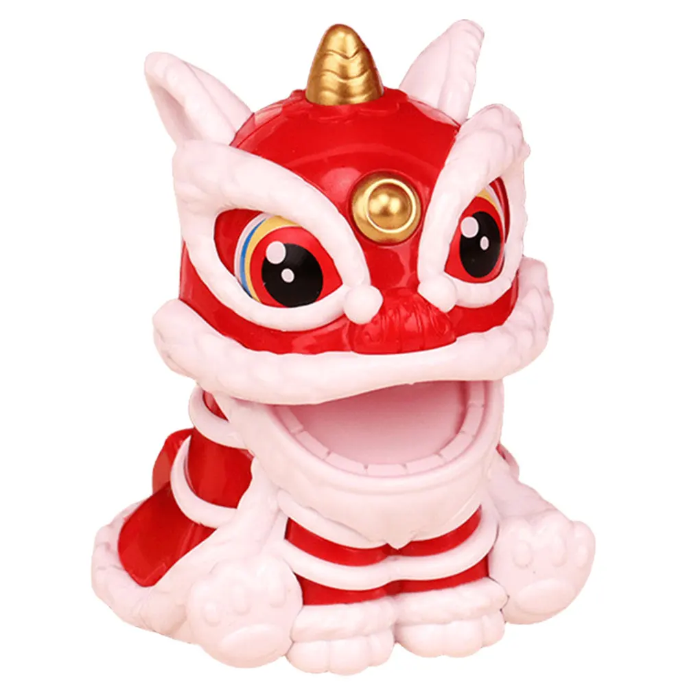 Chinese Style Lion Dance Figure New Year Home Decoration Lion Tabletop Decoration Lion Ornament Lion Sculpture