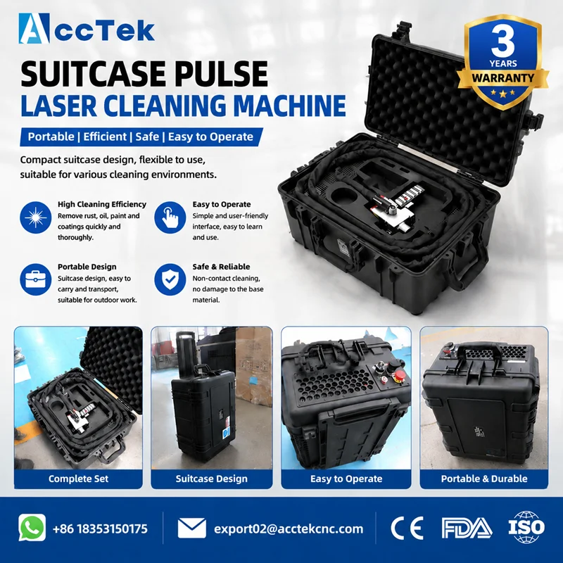 Mini Portable Pulse Laser Clea - Portable Laser Rust Removal review and price