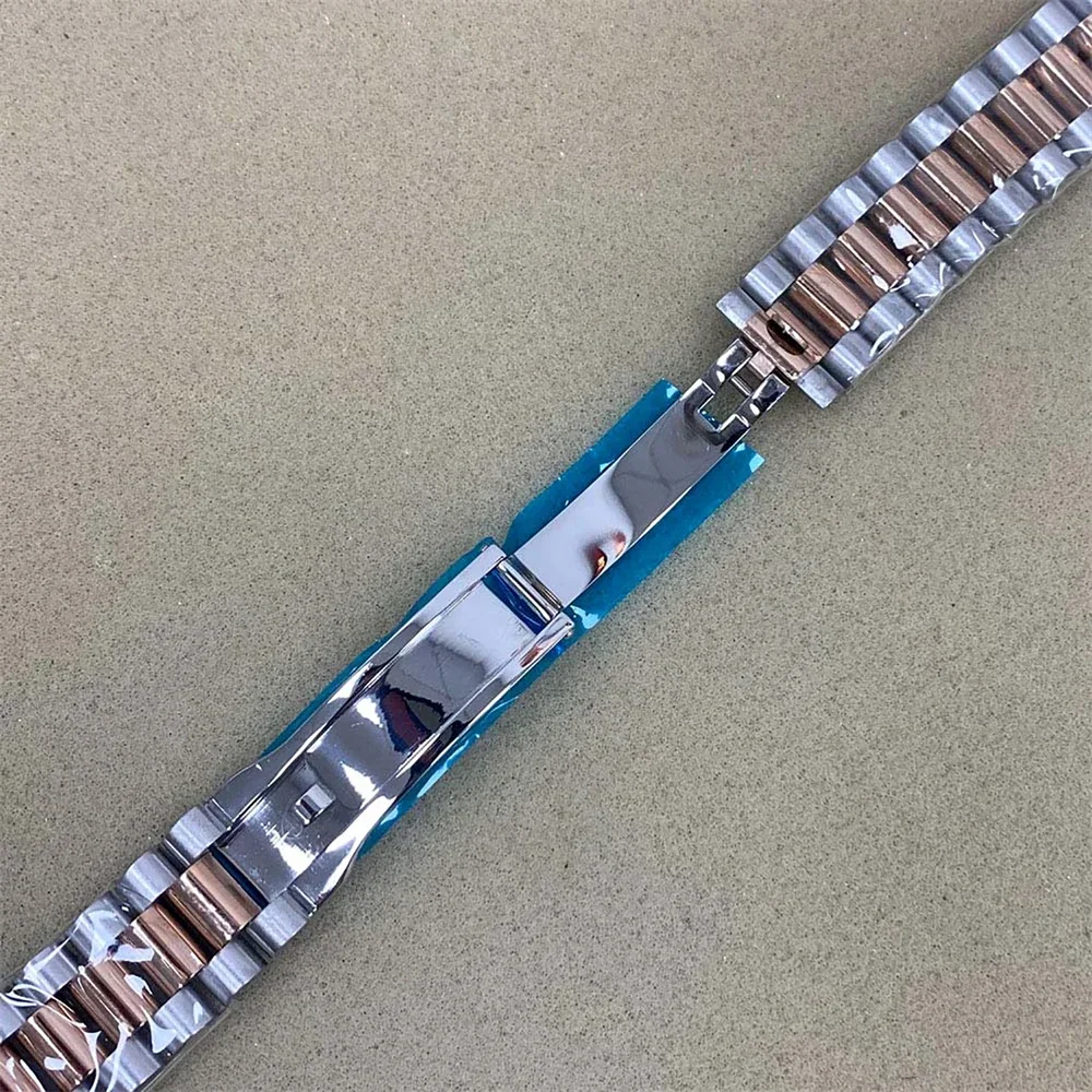 Unikalna konstrukcja wysokiej jakości 20mm męski pasek do zegarka paski do zegarków ze stali nierdzewnej wymiana akcesoriów do zegarków nowy DIY