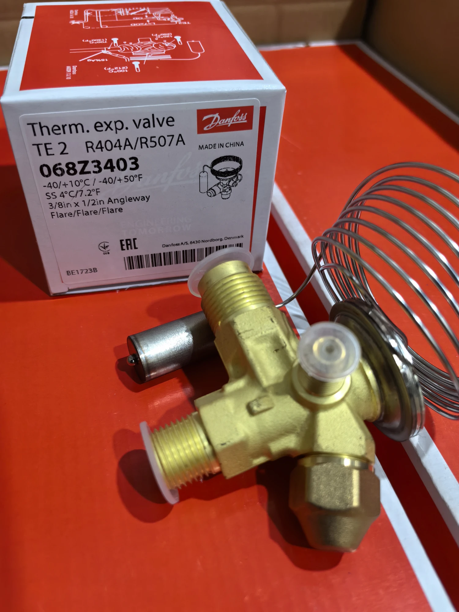 TX2 TEX2 TS2 TES2 TN2 TEN2 Internal balance External Balance Domestic Danfoss expansion valve