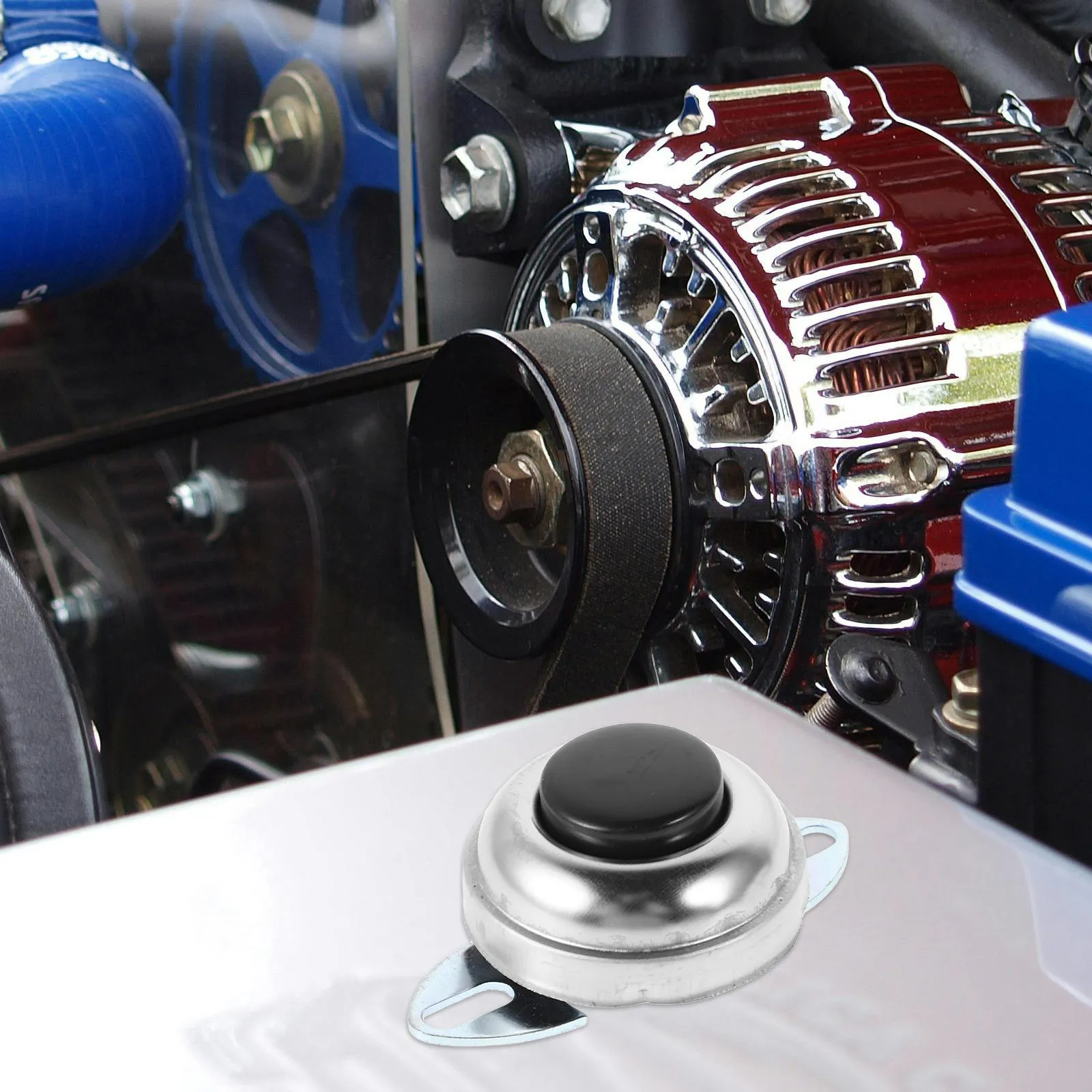 

Универсальная металлическая кнопка-переключатель звукового сигнала для автомобилей, грузовиков, тракторов, трициклов, электромобилей, компактная кнопка-кнопка