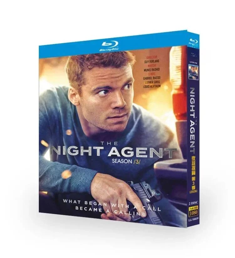 The Night Agent Season 3 (2026) 2-Disc All Region New Sealed Box Set English Sub