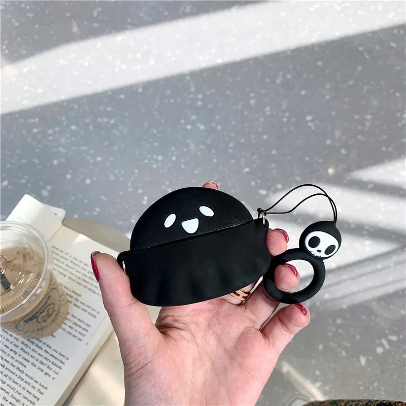 Funda de silicona con dibujos animados 3D para AirPods Pro 2, estuche de carga de auriculares inalámbricos para Airpods pro2, Auriculares Bluetooth