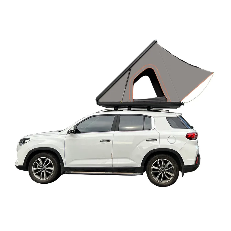

Car roof tent fully automatic self-driving tour SUV outdoor aluminum alloy A-word car tent Prado BJ40 tent