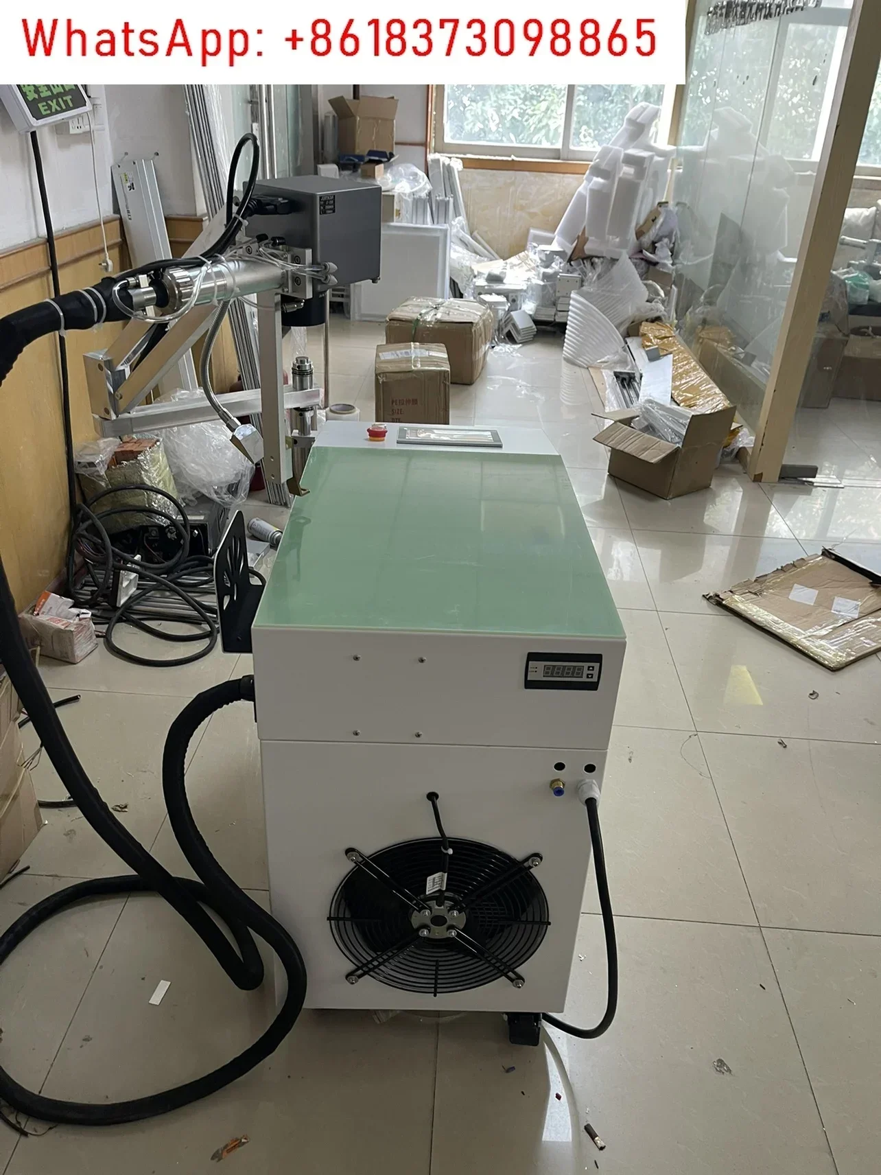 1500w lithium battery laser welding machine laser galvanometer welding machine