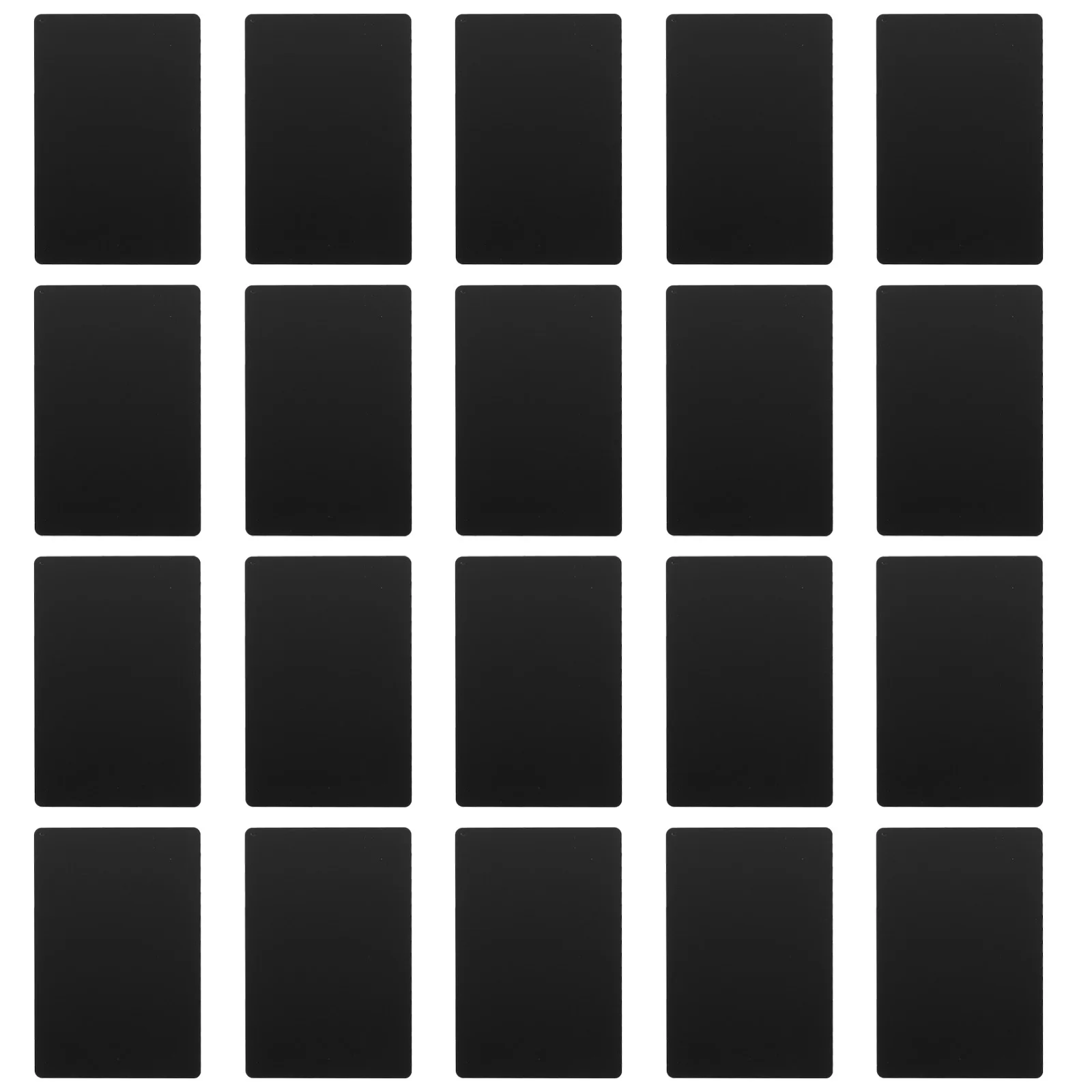 บัตรธุรกิจโลหะเปล่า 50 ชิ้น บัตรชื่ออะลูมิเนียมอัลลอยด์ แผ่นเรียบสำหรับสลัก ทำเครื่องหมาย หรือถ่ายโอนความร้อน