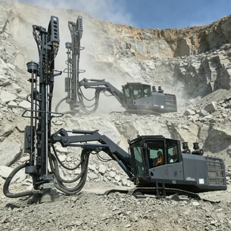 Integrated Rock Drill and Splitter Machine Hydraulic Assembly For Subway Tunnel Hard Rock Urban Underground Rock Separation