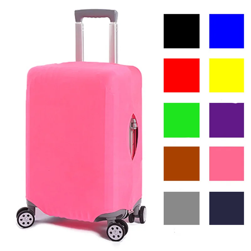 

Unisex Luggage Cover Pull Rod Travel Dust-proof Thickened High Elastic Fabric Box Protective Covers Suitcase Trunk Holders Case
