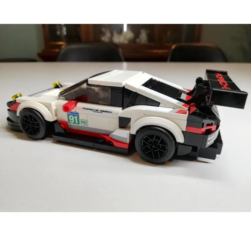 

MOC-138062Новый ClassicRSRCity спортивный автомобиль гоночный строительный блок модель363 части для мальчиков и детей на день рождения строительный блок игрушка в подарок