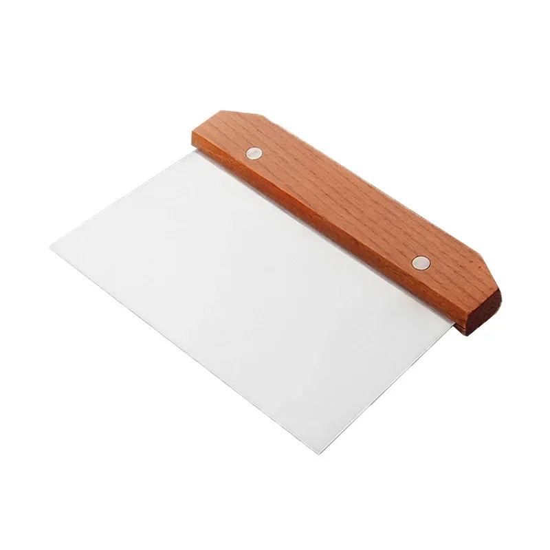 Stainless Steel Pasty Cutters Noodle Knife Cake Scraper with Scale Baking Cake Cooking Dough Scraper Baking Accessories image 5