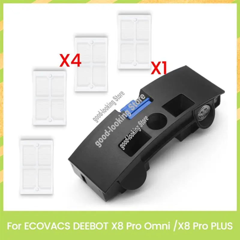A13G-5-Count Dirty Water Tank With Filter Replacement For ECOVACS DEEBOT X8 Pro Omni/X8 Pro PLUS Robot Vacuum