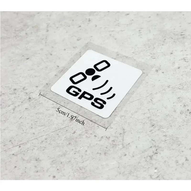 2Pcs GPS Signal Multi Color Vinyl Stickers Waterproof Decals for Motorcycle Bicycle MTB Universal Vehicle Body Exterior Decor