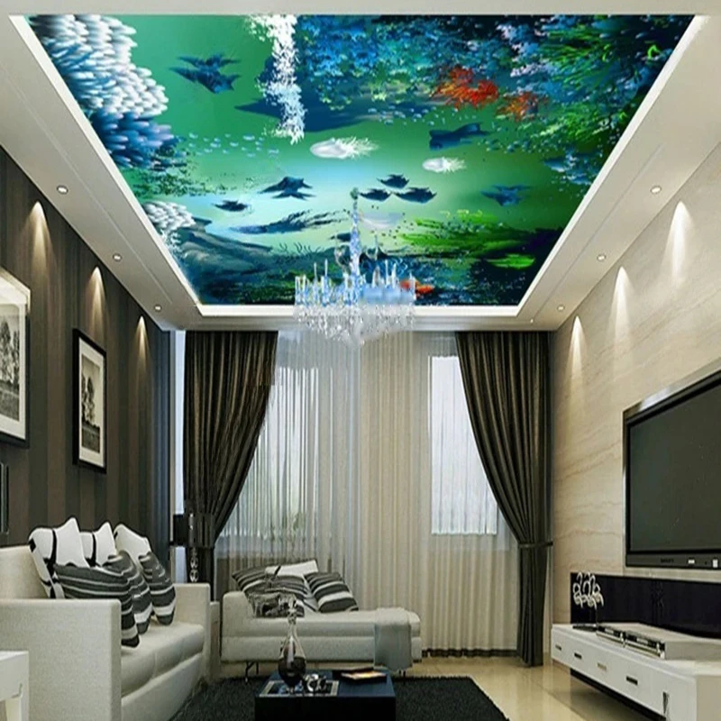 MU8465 Photo Mural Modern Abstract Cartoon Deer Pattern Chinese Style Wallpaper Home Decor Background For Living Room Bedroom