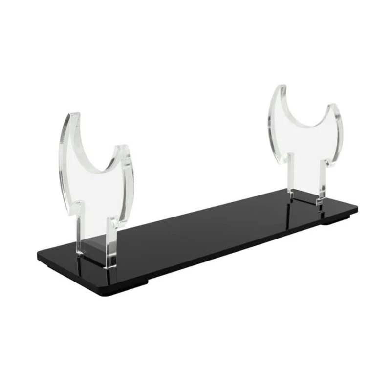 Langlebiger Desktop-Katana-Ausstellungsständer, tragbarer Acryl-Schwerter-Rack-Ständer, B03D