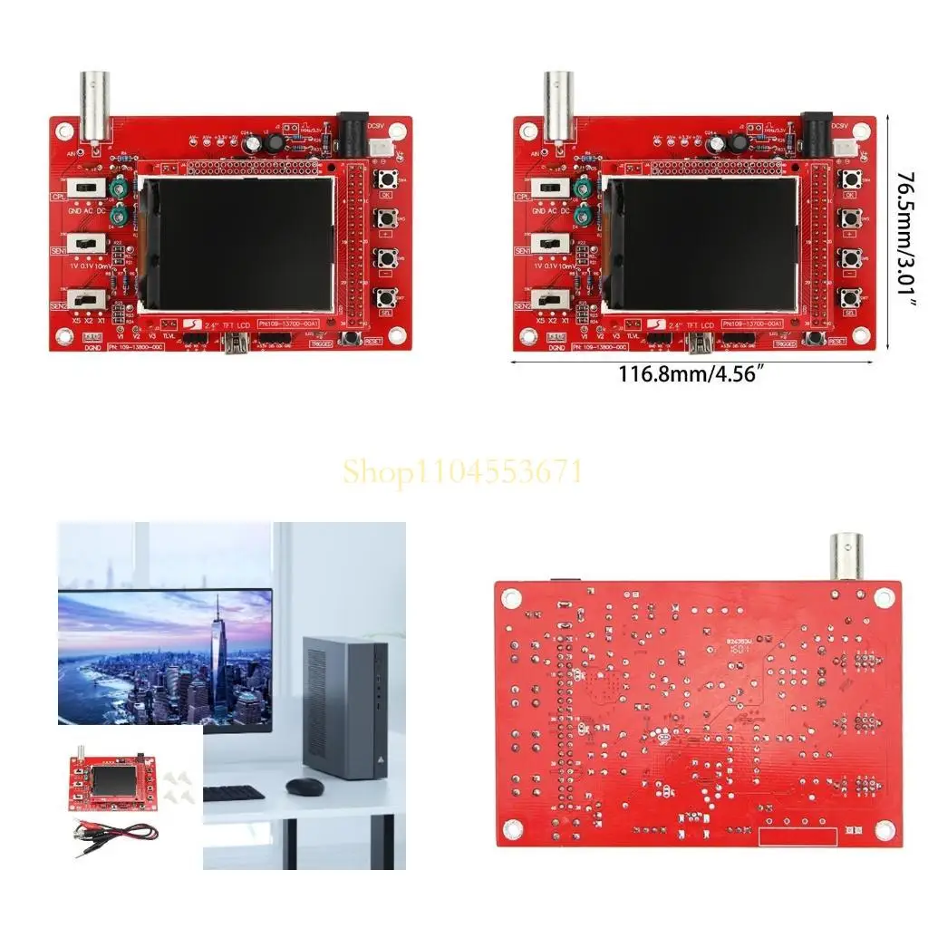 

Бестселлер, полностью собранный комплект осциллографа, высокая точность, частота дискретизации 1 Мбит/с, разрешение 12 бит