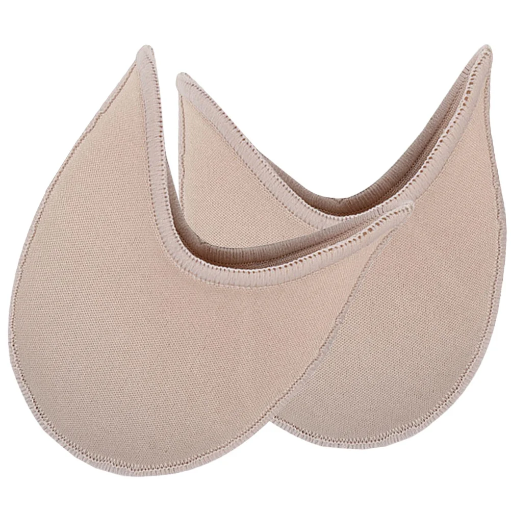 1 Pasang Bantalan Kaki Depan Pelindung Jari Kaki Profesional Perlengkapan Balet Tahan Aus dan Bernapas Aksesori Sepatu Dansa Nyaman untuk Jari Kaki