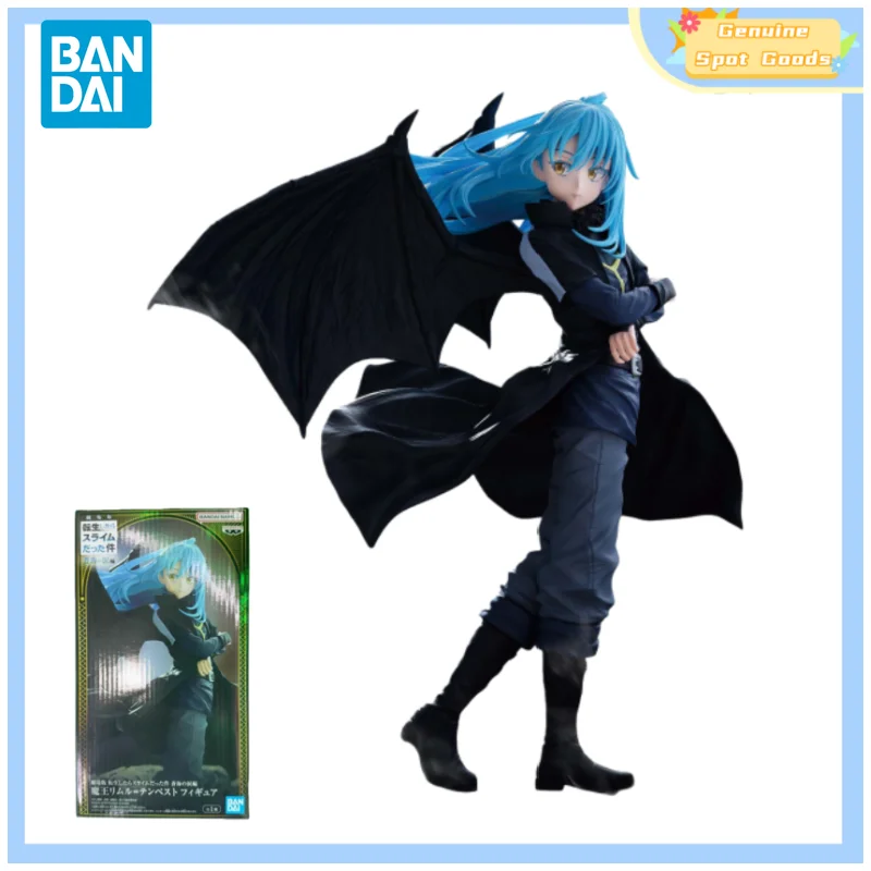 

Оригинальные фигурки Bandai по аниме «Та пора, когда я переродился в слайма: Фильм: Скарлет Бонд Римуру», модель игрушек, подарок