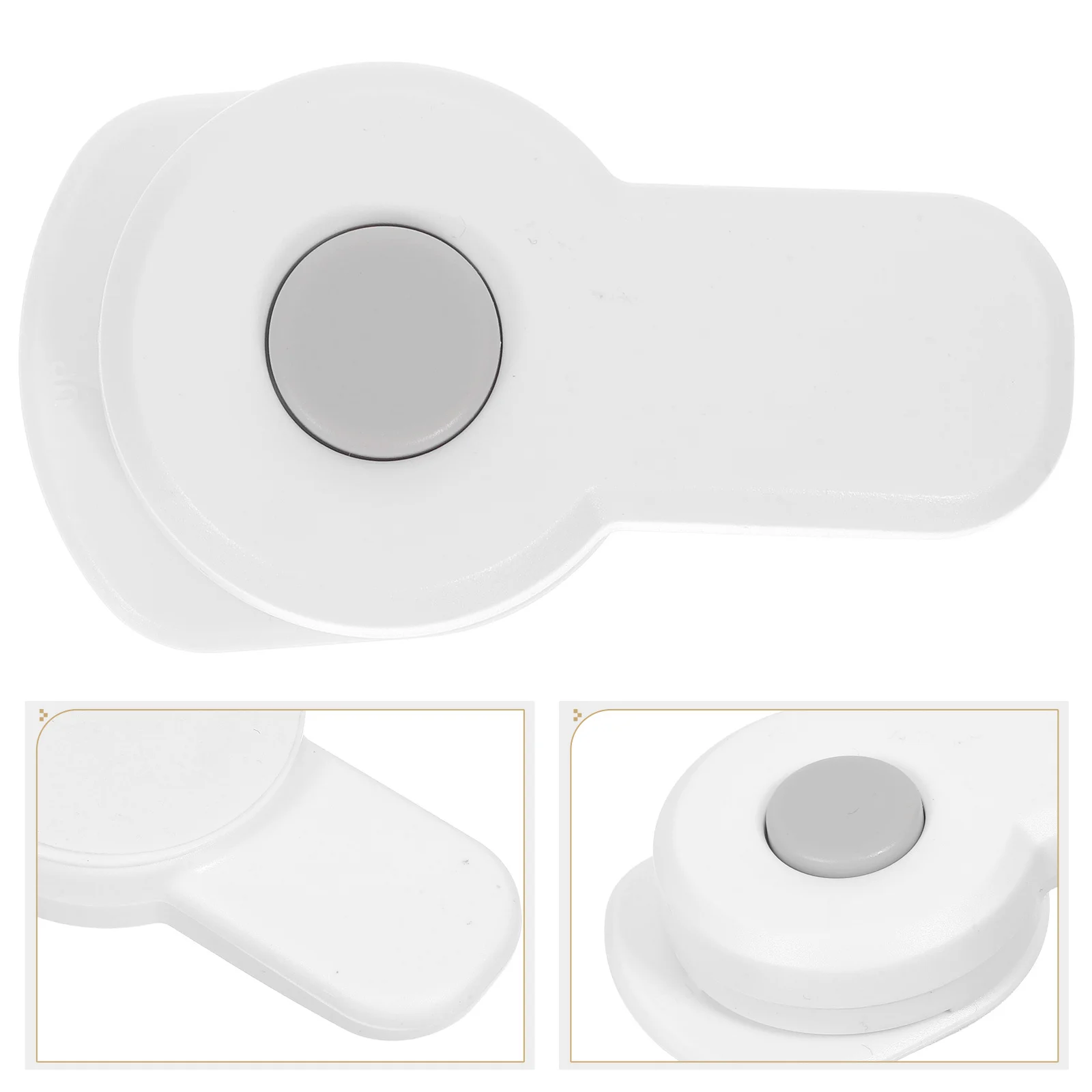 4 قطعة أقفال خزانة المطبخ سلامة الطفل لا الحفر لاصق الطفل برهان فرن درج الثلاجة قفل الباب قفل الفرن سلامة الطفل #1