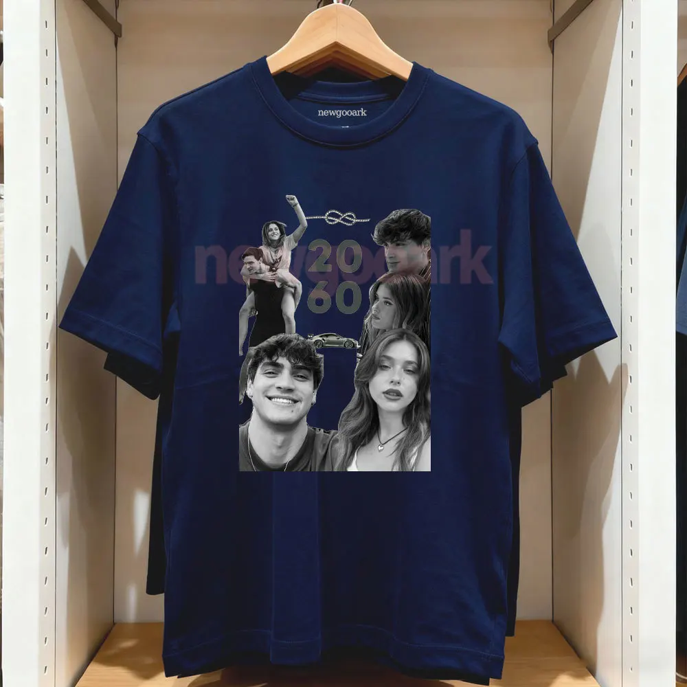 Culpa Nuestra تي شيرت مطبوع أفلام رومانسية إسبانية خطأنا نوح موران نيك ليستر تي شيرت امرأة رجل قطن بلوزات مستديرة العنق تيز