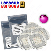 Hydroponics 30W 50W 100W 200W 300W LED Grow Light Chip COB Lamp Bulbs For Indoor Plant Vegetables Fruit Flowers Growth