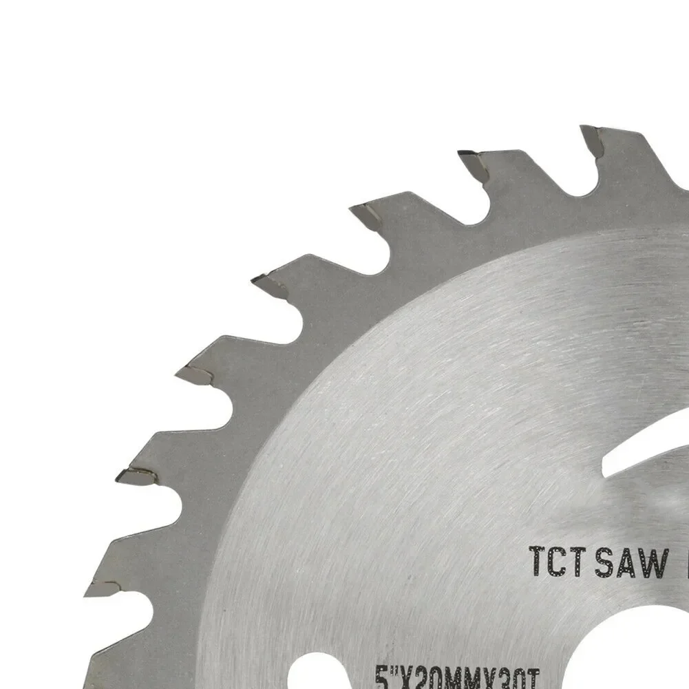 Lama per sega da 5 pollici 125mm TCT lama per sega circolare punta in metallo duro 30T taglio smerigliatrice disco strumento per la lavorazione del legno