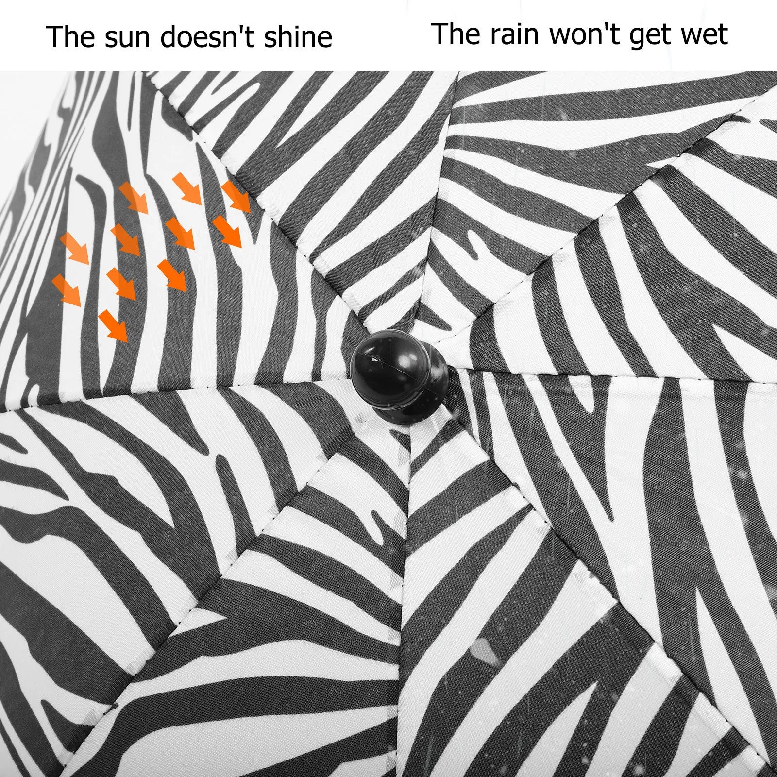 Baby Stroller Umbrella Flexible Base Adjustable Handle Uv Protection Pushchair Sun Parasol Windproof Water Resistant Baby Buggy view 3