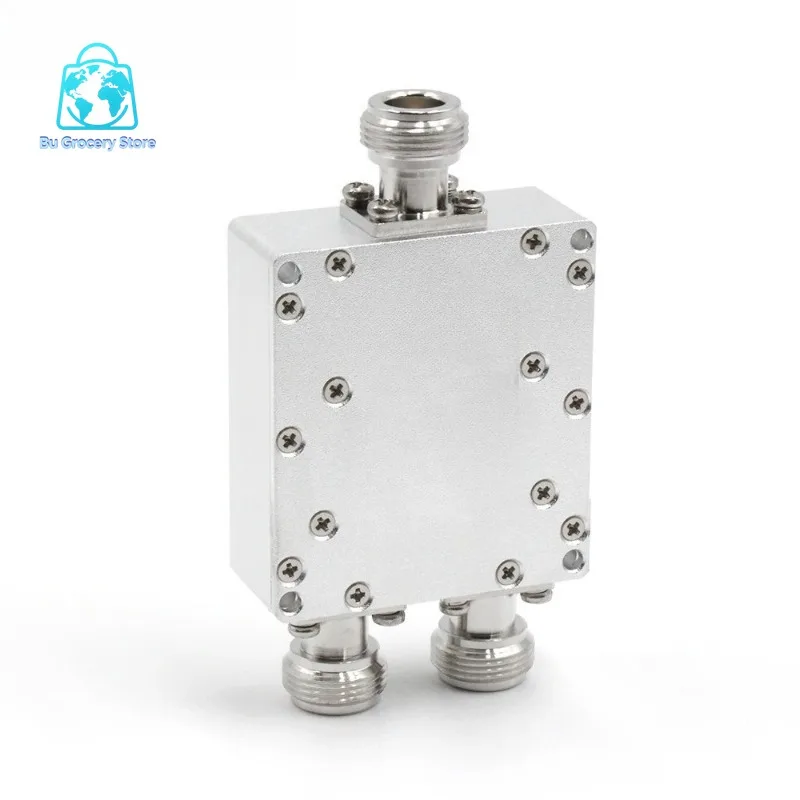 for N Type Female RF Power Divider, 0.5-6GHz 1 In 2 Out WiFi Signal Power Distributor with Circuit Breaker