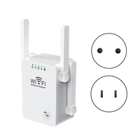 300M Wireless Repeater 2.4G Wifi Router Signal Booster Extender 4 Antenna Router Signal Amplifier For Home