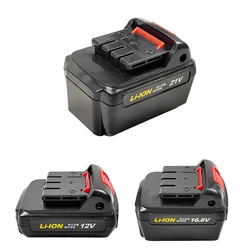 For Cordless Electric Screwdriver Electric Drill Battery Rechargeable Lithium Battery 21V 16.8V 12V Lithium Battery Power Tools