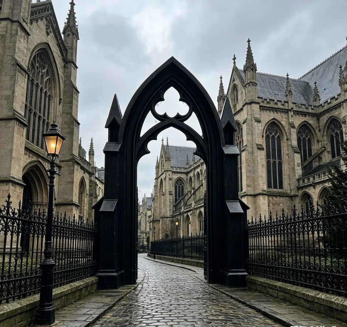 

Miniature Gothic Archway, 1/12 Scale Dark Fantasy Dollhouse Accessory, European Style Backdrop for Spooky Diorama & Prop