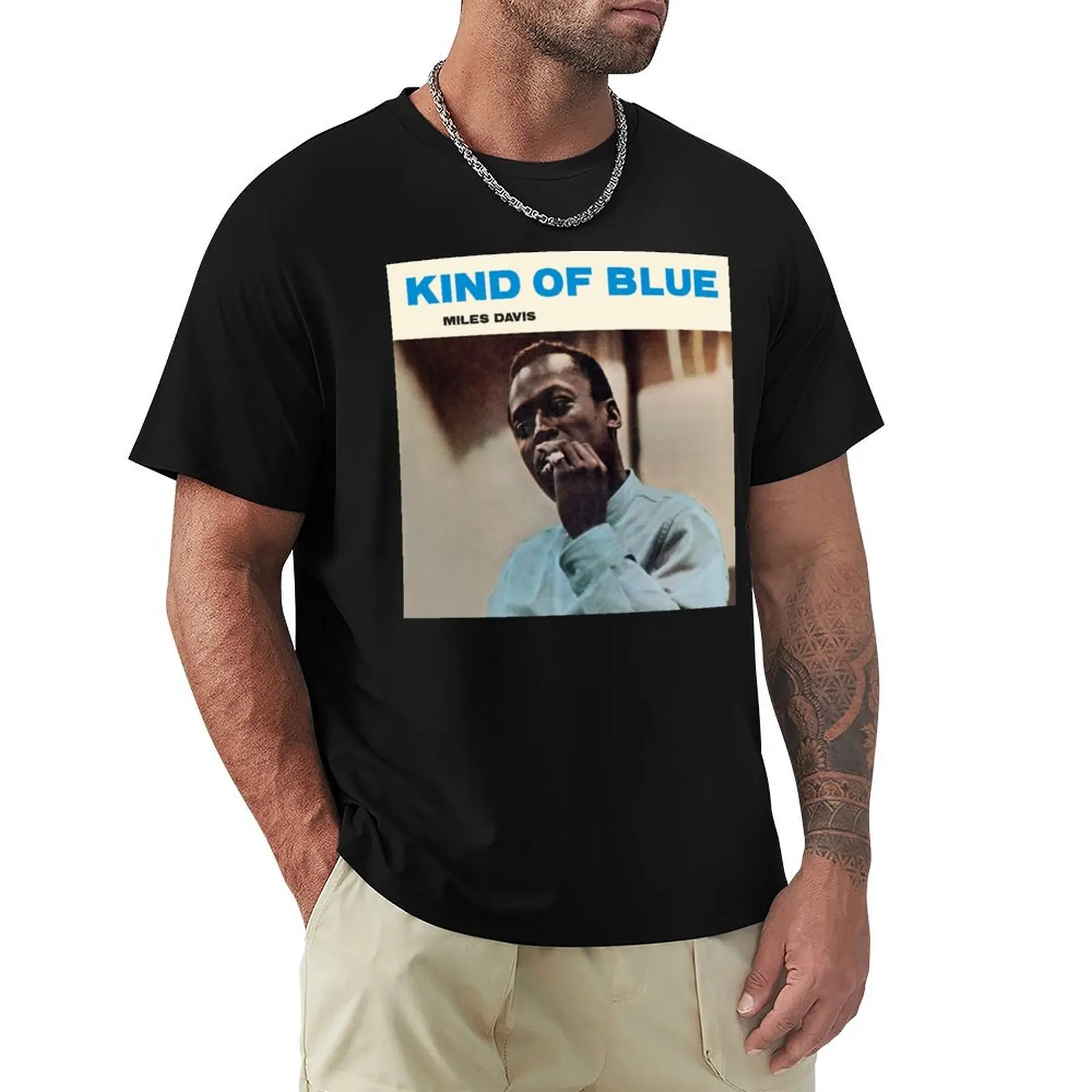 Kind Of Blue II. T-Shirt aesthetic clothes oversizeds animal prinfor boys oversized t shirt men