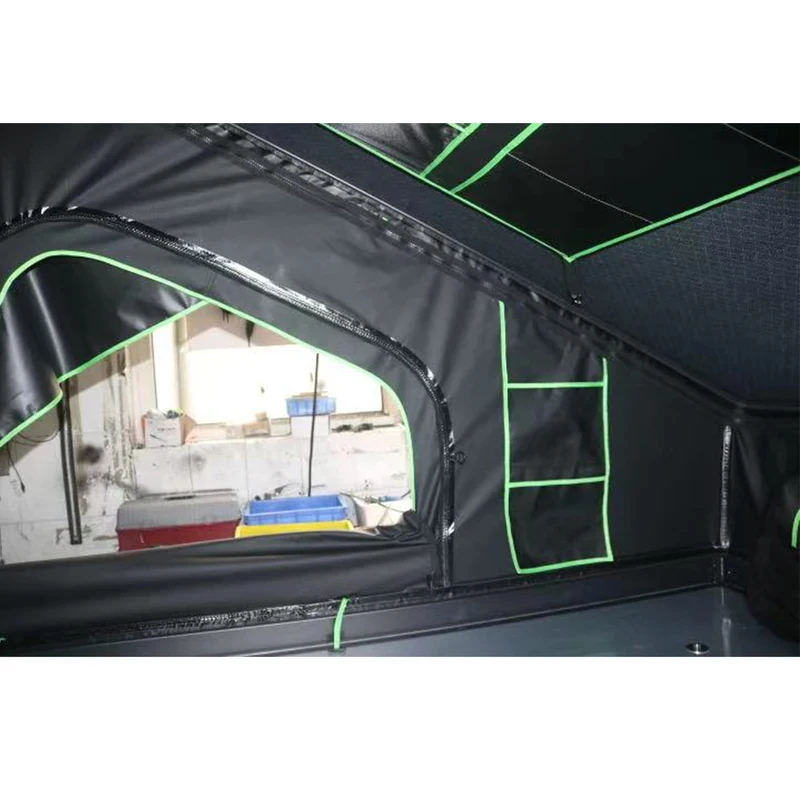 High Quality Aluminum Hard Shell Automatic Pop-Up Roof Top Tent For 2-3 Persons Outdoor Camping