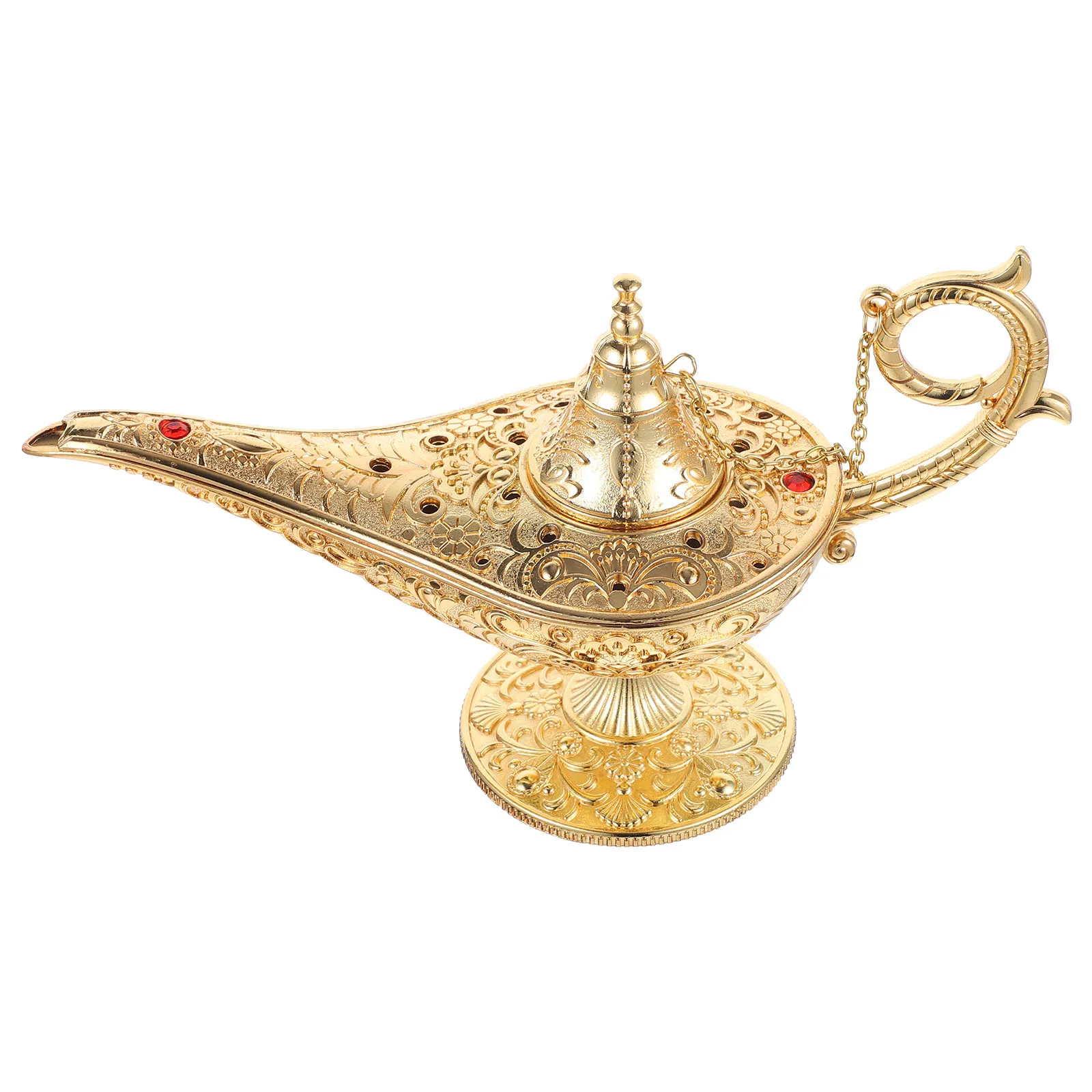 

1pc Vintage Golden Retro Decorative for Home Desktop Adornment Tabletop Model Piece