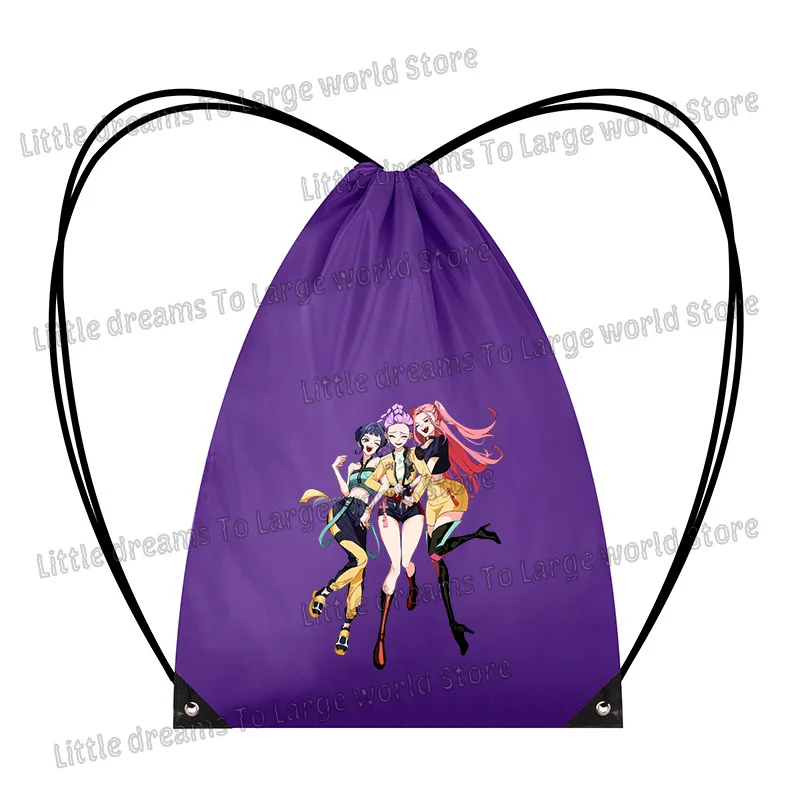 Anime Figuur Tas met trekkoord Draagbare rugzak Grote capaciteit Gym Sportkleding Organisator Opbergtas Bundelzak Damescadeau