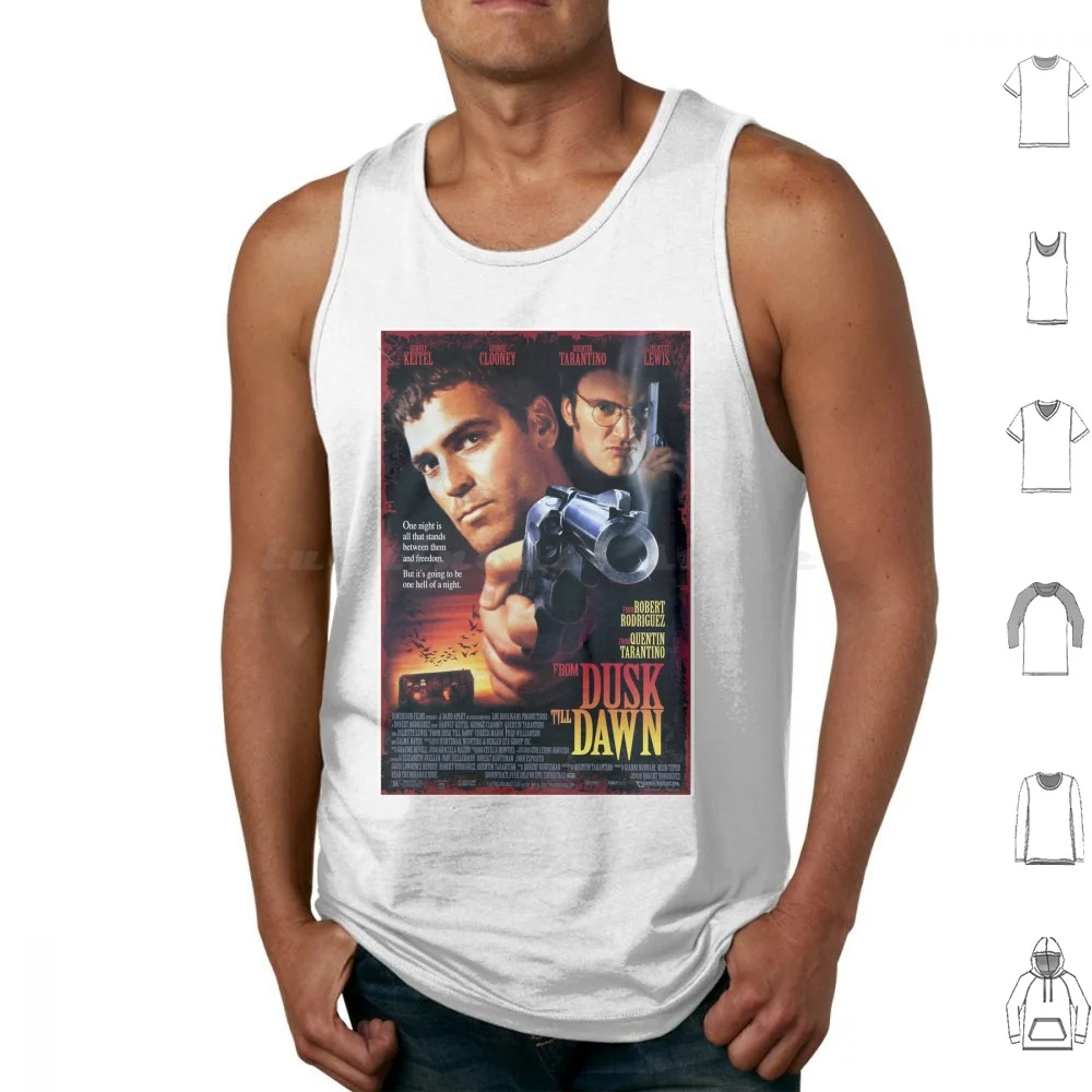 Vintage Movie Laughter Galore Tank Tops Vest Sleeveless Movie Film Horror Till Dawn From Dusk Till Dawn Classic Vintage Till