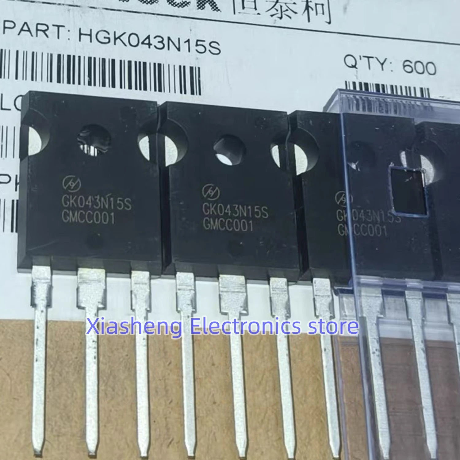 

New Original 5Pcs GK043N15S HGK043N15S TO-247 150V 206A MOSFET Field-effect Transistor In Stock Integrated Circuit Good Quality