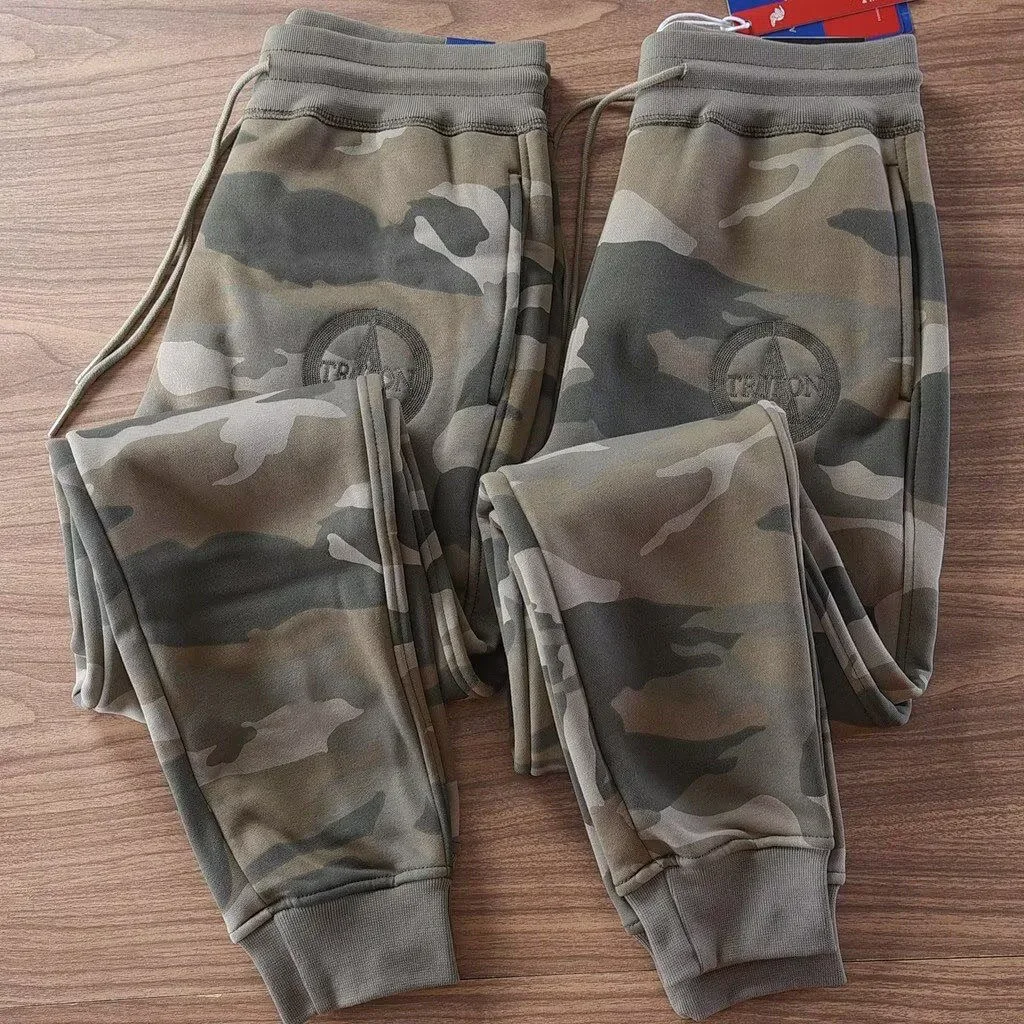 Autumn and Spring Fashion Trend Printed Cuffed Sweatpants Men's Casual Loose Comfortable Breathable Plus Size High Quality Pants