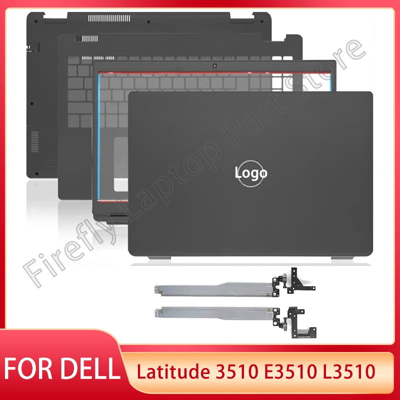 

New For DELL Latitude 3510 E3510 L3510 Laptop LCD Back Cover Front Bezel Palmrest Bottom Base Top Cover Hinges Laptops case