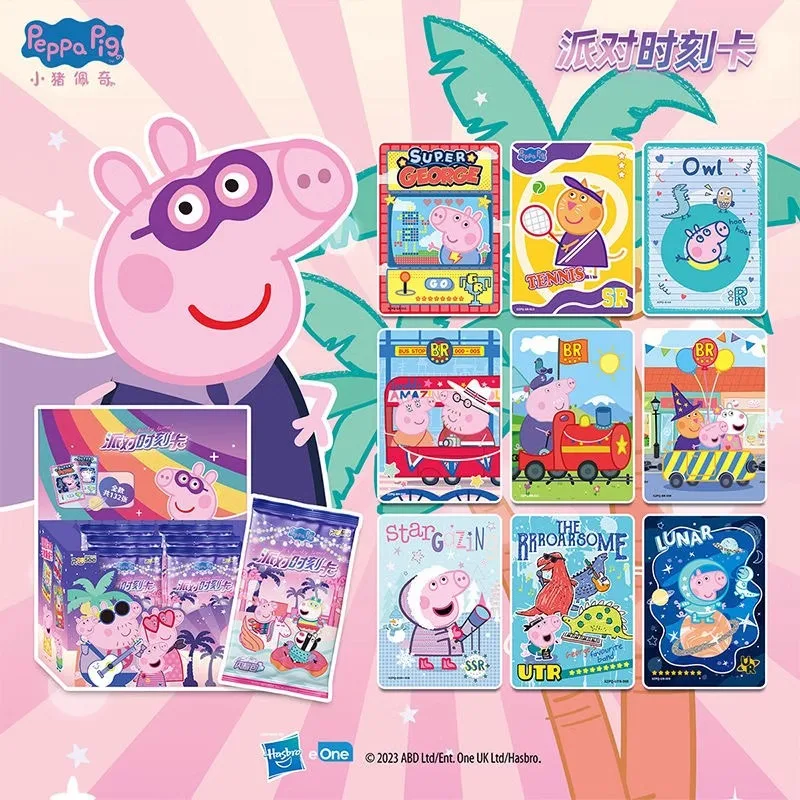 Genuine Peppa Pig Lucky Pack George & Friends Card Discovery Pack 20th Anniversary Commemorative Card Birthday Gifts for Childre