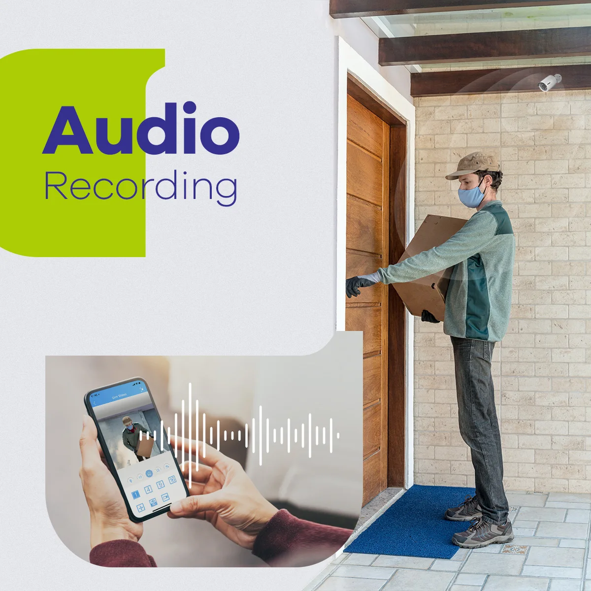 SANNCE POE 보안 카메라, 스마트 IR 나이트 비전, 방수 오디오 녹음, 인간 감지 카메라, CCTV 감시 키트, 3MP