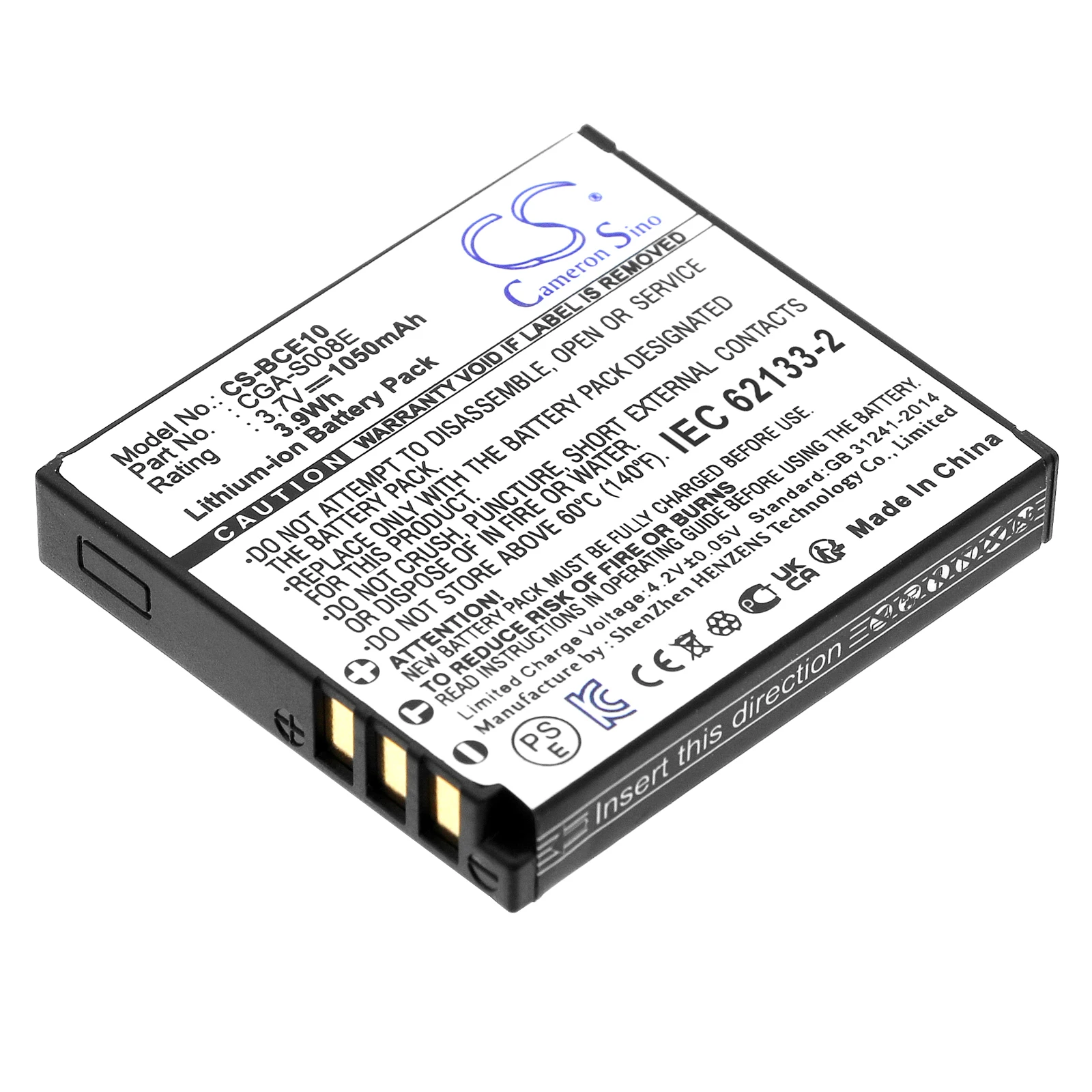 3.7V 1050mAh Battery BP-DC6-E BP-DC6-U BP-DC6 BP-DC6-J for Leica C-LUX 3 C-LUX 2, DB-70 for RICOH Caplio R8 R10 R7 R6 CX1 CX2