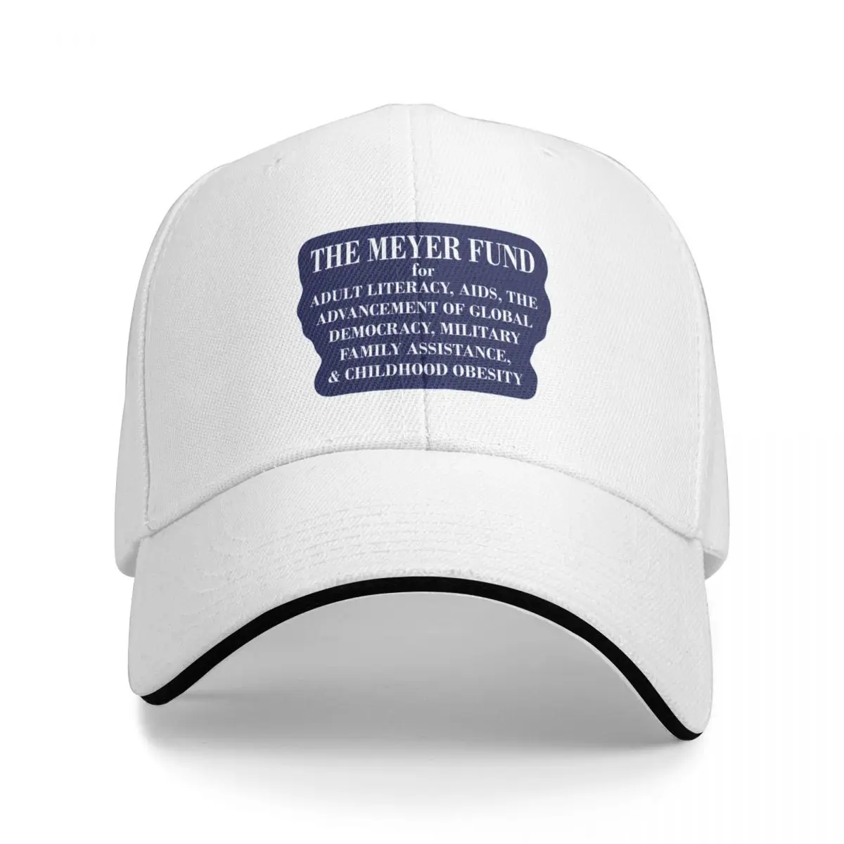 Veep - The Meyer Fund Baseball Cap Wild Ball Hat Beach Outing funny hat Elegant Women's Hats Men's