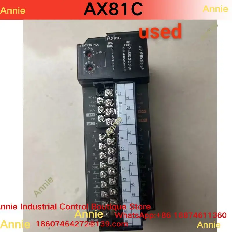 Original AX81C PLC Module - Electronic Control System Module for Industrial Use