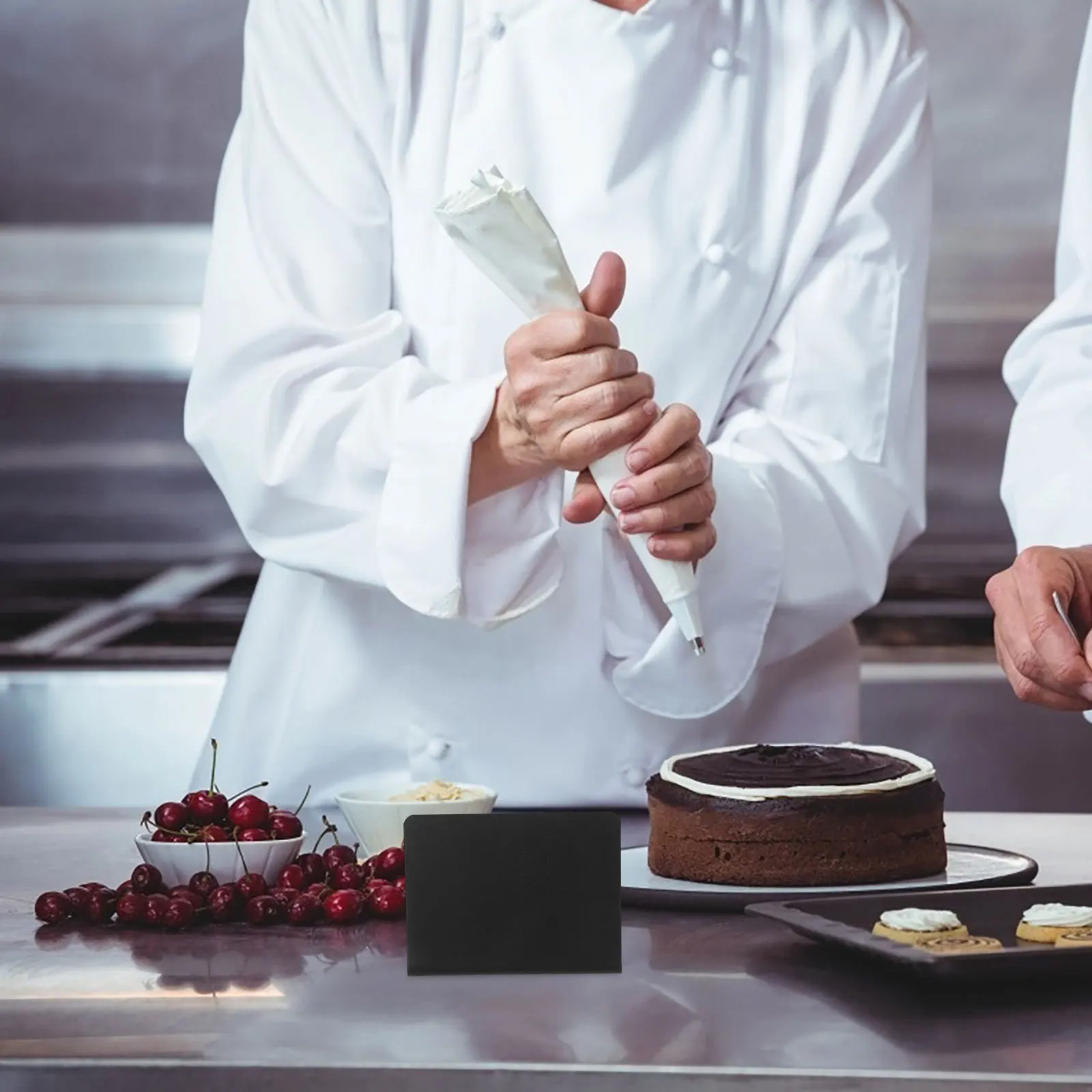 1 مجموعة L على شكل علامات السبورة الصغيرة للأغذية قابلة لإعادة الاستخدام لوحة رسائل صغيرة عرض المدرجات بوفيه لوازم تقديم الطعام الفصول الدراسية #1