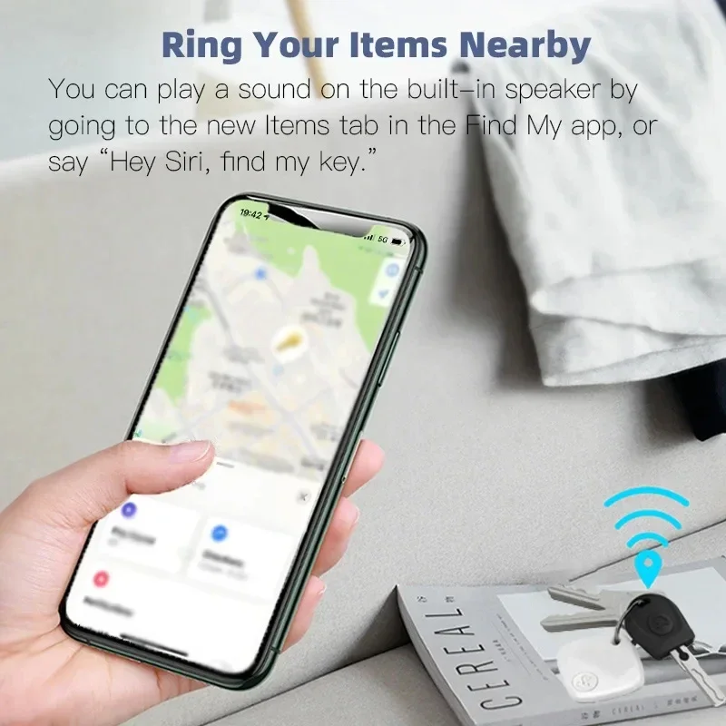 Мини-устройство слежения Apple Find My Smart Tag, детский автомобильный GPS-трекер для домашних животных, Bluetooth, умное устройство против потери, напоминание о тревоге, позиционер