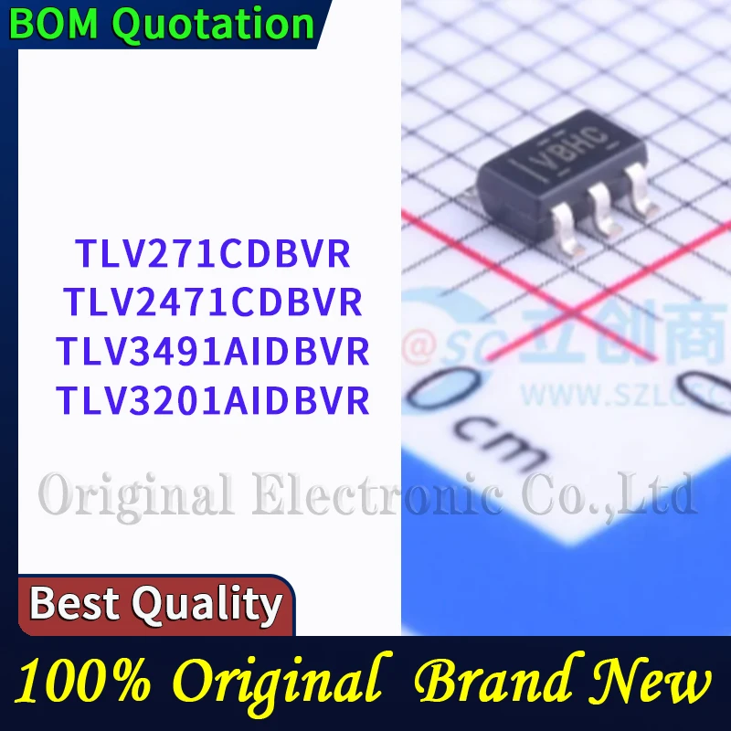 10pcs/lot TLV271CDBVR TLV2471CDBVR TLV3491AIDBVR TLV3201AIDBVR  plastic casing Original  In stock High quality
