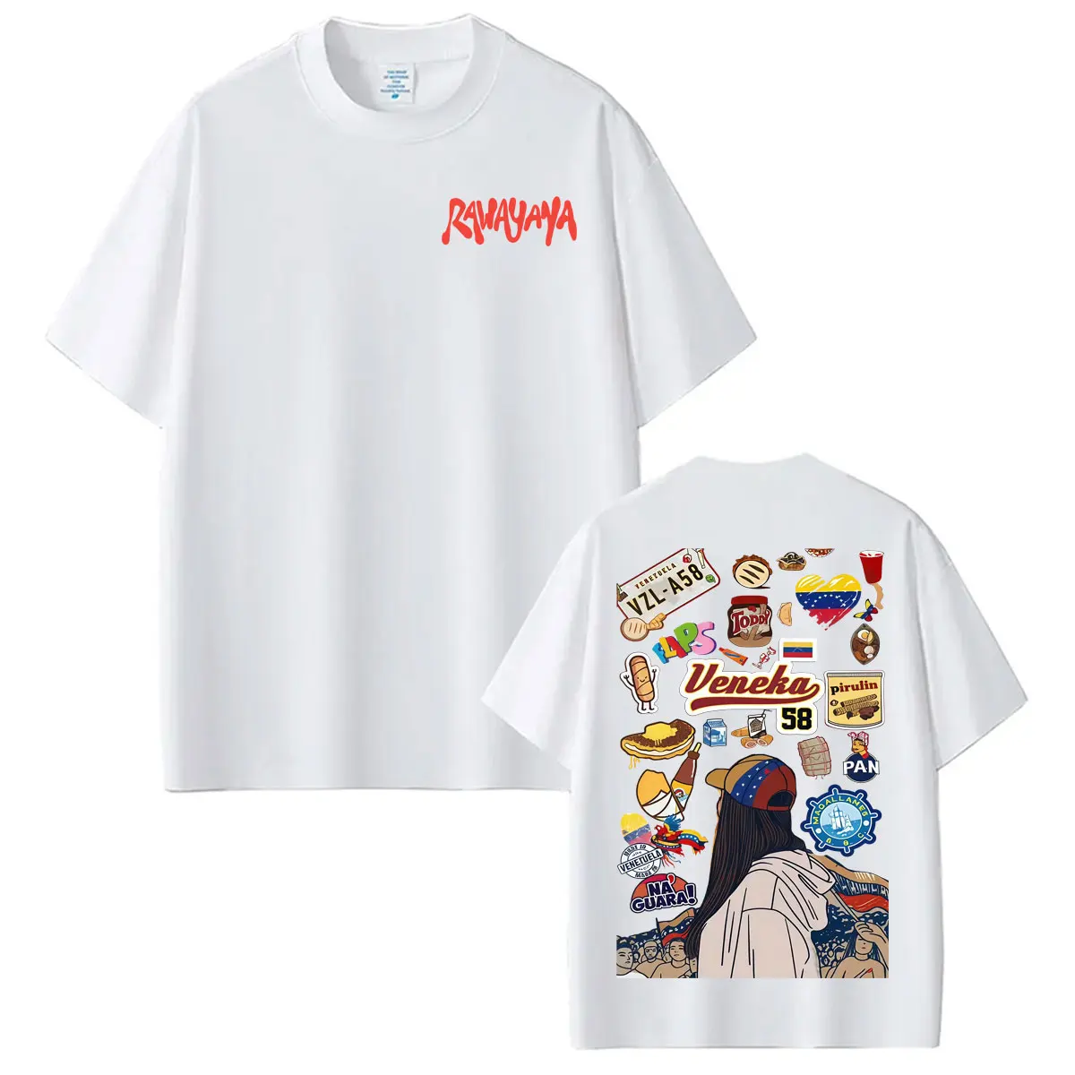 Where is the new model? Printed short-sleeved T-shirts, men's and women's original Shibuya fashion T-shirts, high-quality shirts