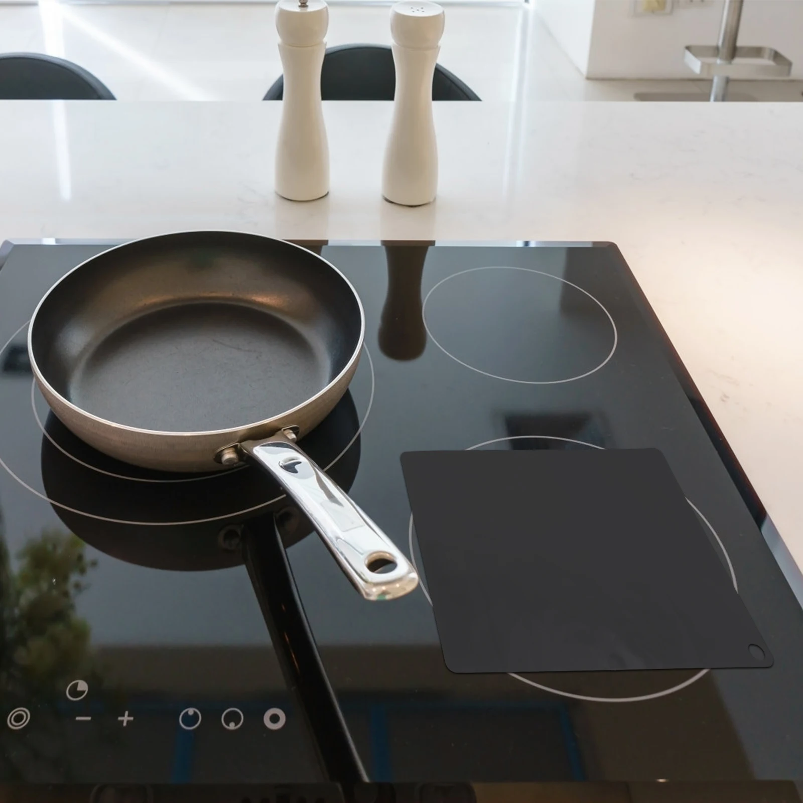 

3pcs Silicone Induction Cooker Pad Heat Resistant Countertop Mat Nonstick Oil Proof Wear Resistant Cooking Pot Holder Microwave